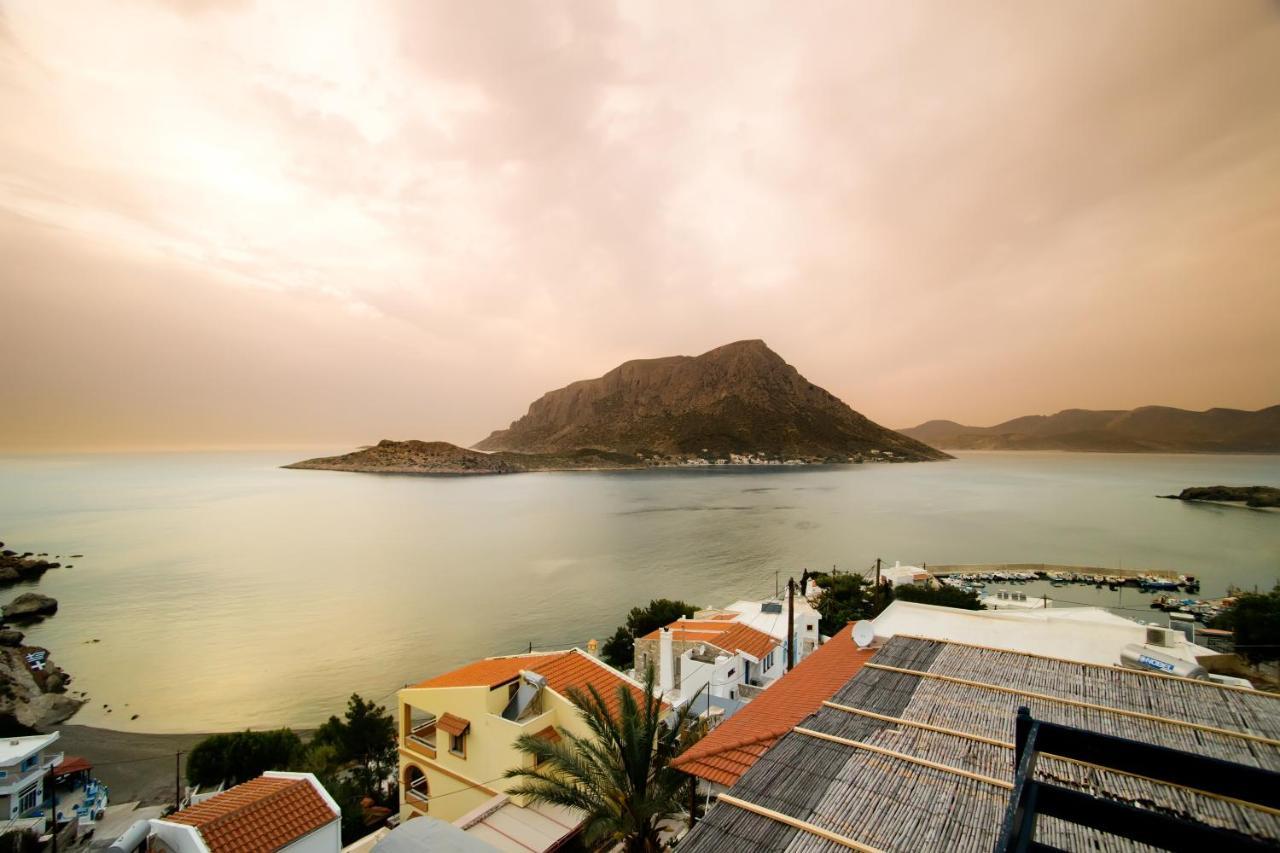 Blue Dawn Kalymnos Aparthotel Myrties Buitenkant foto