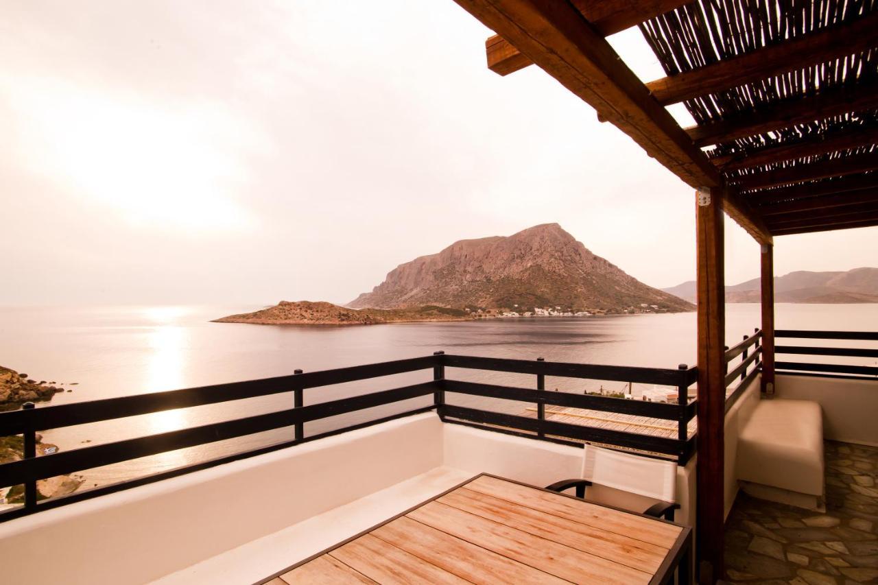 Blue Dawn Kalymnos Aparthotel Myrties Buitenkant foto
