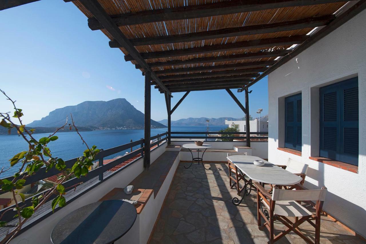 Blue Dawn Kalymnos Aparthotel Myrties Buitenkant foto